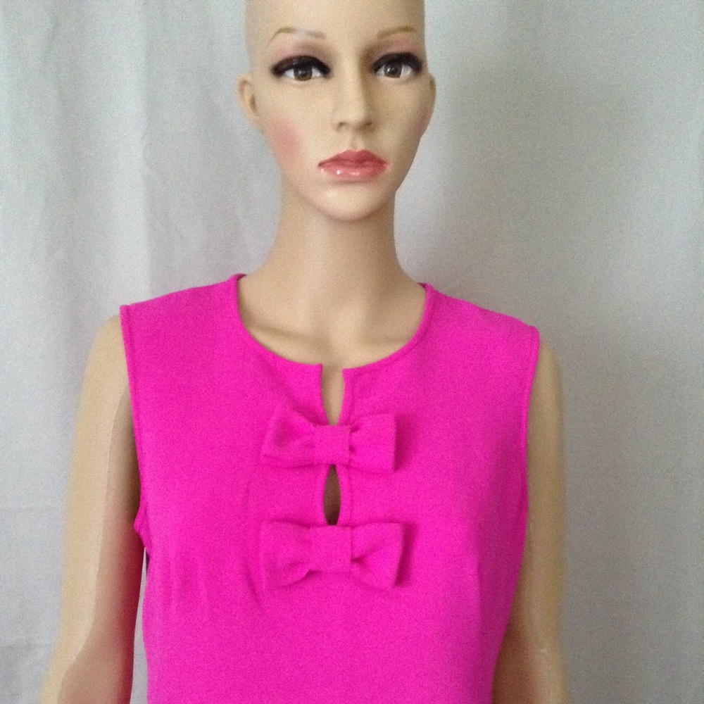 Kate Spade Pink Dress with Bows NWT - Picture 3 of 6